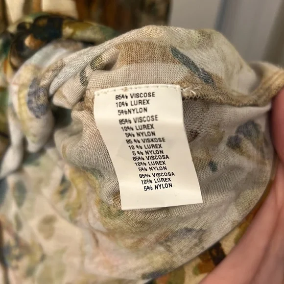 Anthropologie Multicolor Floral Blouse - Picture 6 of 9